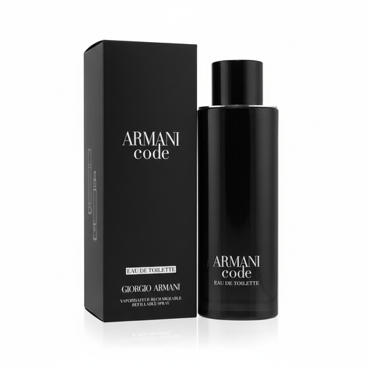 Armani Code by Giorgio Armani Eau De Toilette Spray Refillable 6.7 oz (Men)