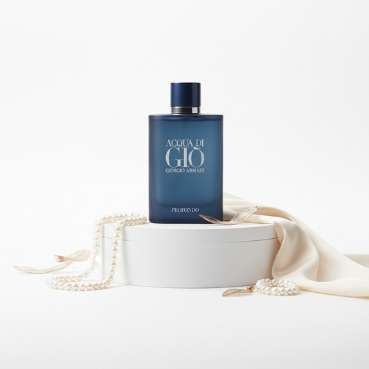 Acqua Di Gio Profondo by Giorgio Armani Eau De Parfum Spray 4.2 oz (Men)