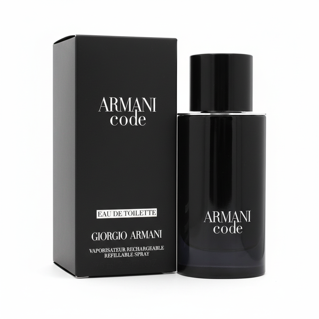 Armani Code by Giorgio Armani Eau De Toilette Spray Refillable 2.5 oz (Men)