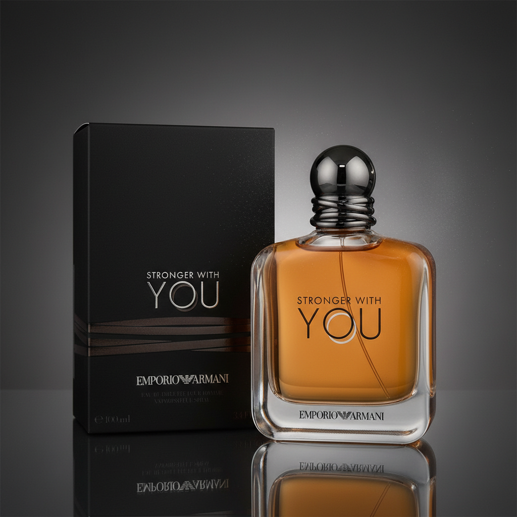 Stronger With You by Giorgio Armani Eau De Toilette Spray 3.4 oz (Men)