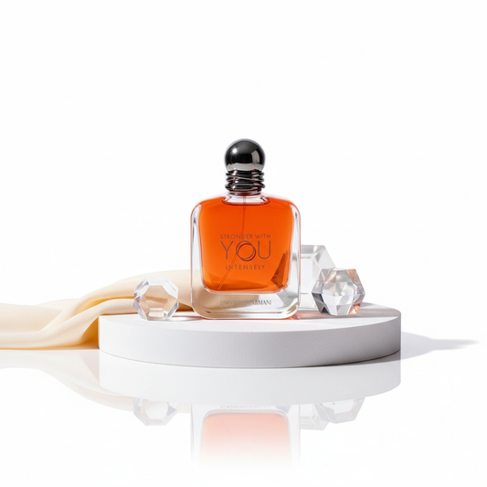 Stronger With You Intensely by Giorgio Armani Eau De Parfum Spray 3.4 oz (Men)