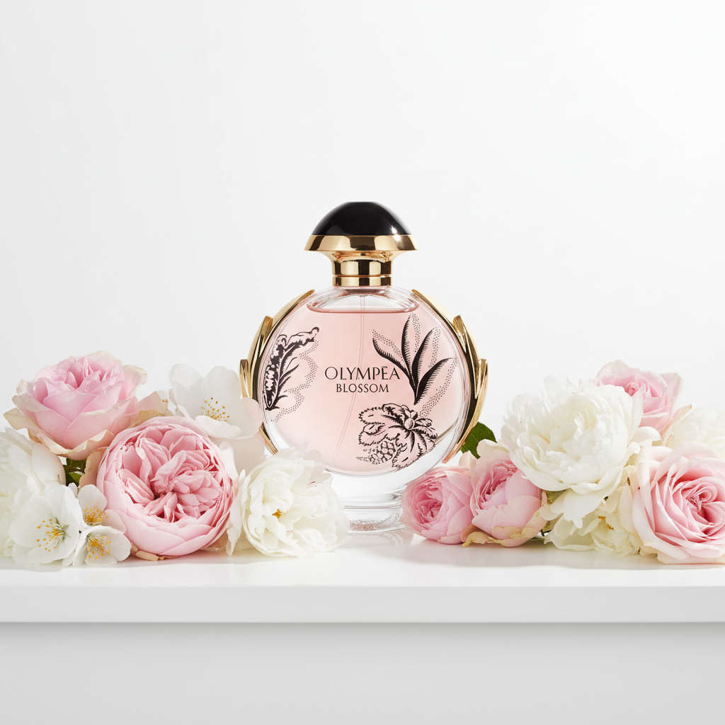 Olympea Blossom by Paco Rabanne Eau De Parfum Florale Spray 2.7 oz (Women)