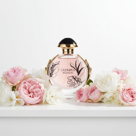 Olympea Blossom by Paco Rabanne Eau De Parfum Florale Spray 2.7 oz (Women)