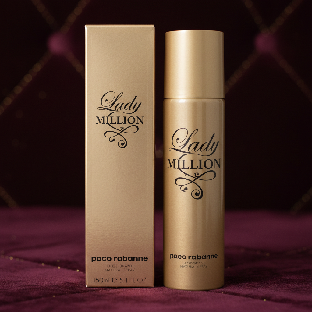 Lady Million by Paco Rabanne Deodorant Spray 5 oz (Women)