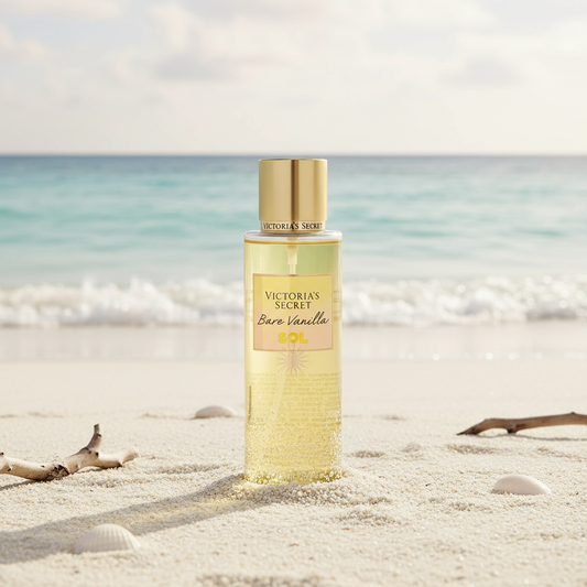 Victoria's Secret Bare Vanilla Sol by Victoria's Secret Fragrance Mist Spray 8.4 oz (Women)