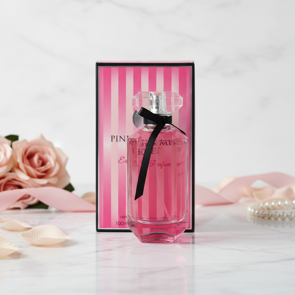 Pink Shimmer Secret by Maison Alhambra Eau De Parfum Spray 3.4 oz (Women)