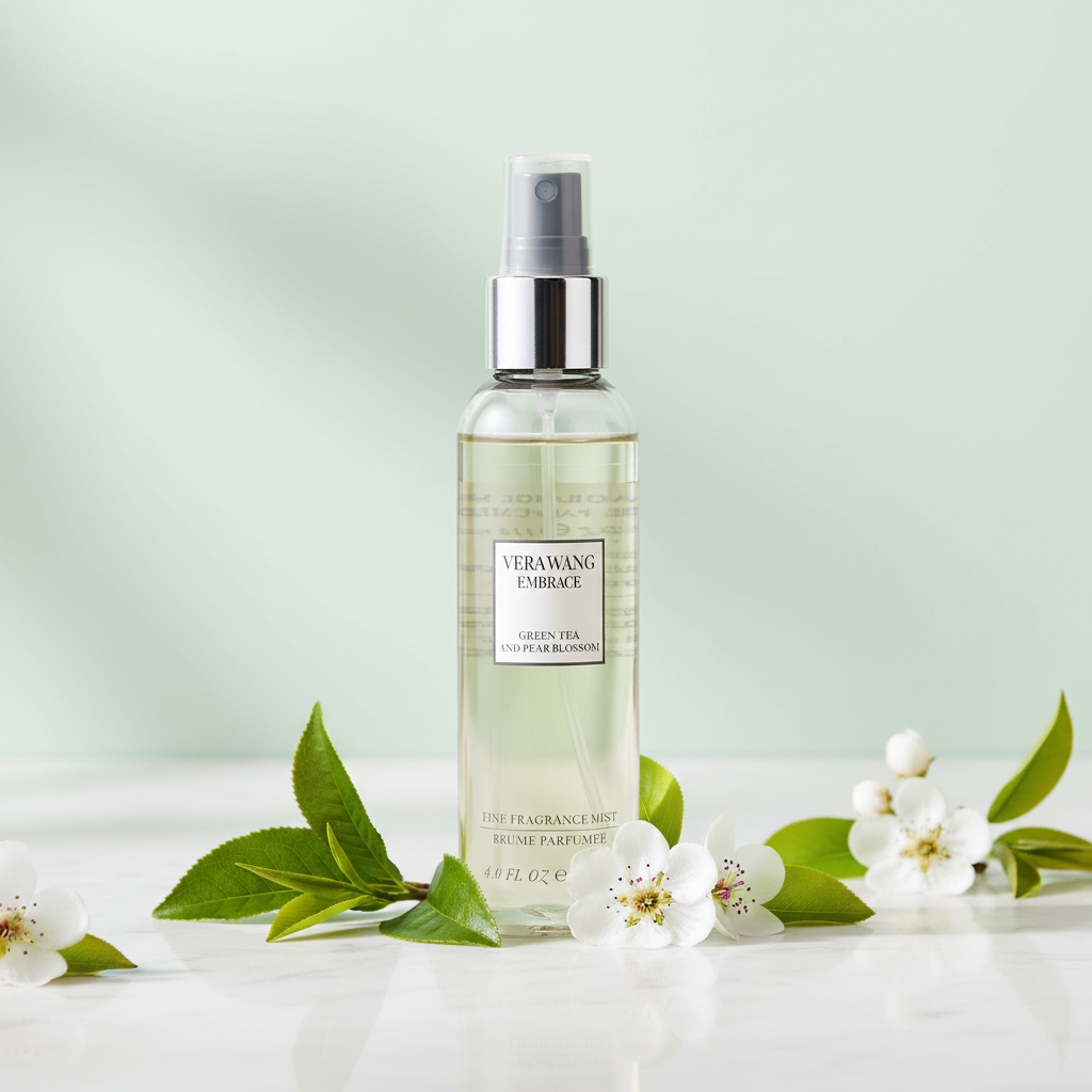 Vera Wang Embrace Green Tea And Pear Blossom by Vera Wang Fragrance Mist Spray 4 oz (Women)