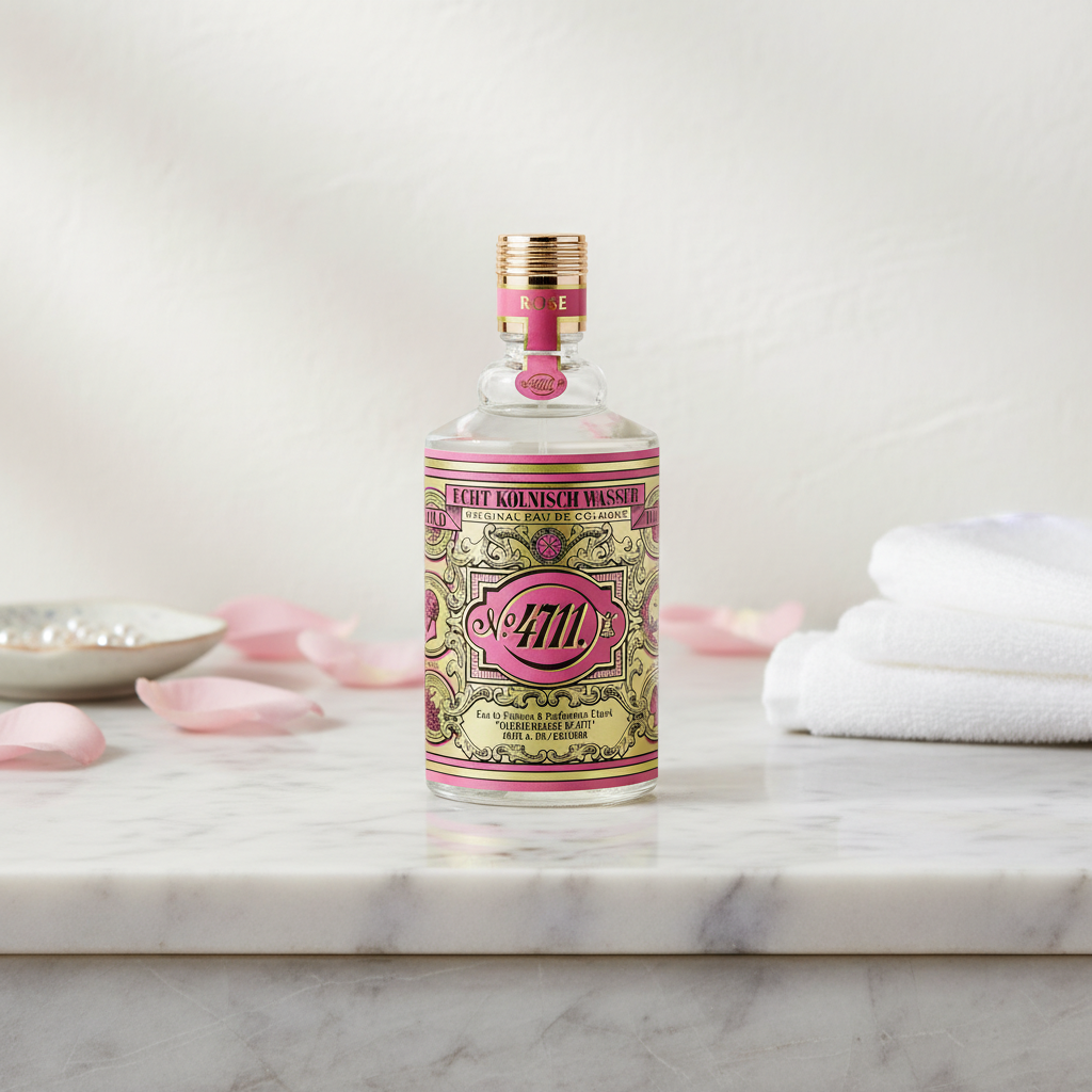 4711 Floral Collection Rose by 4711 Eau De Cologne Spray (Unisex Tester) 3.4 oz (Men)