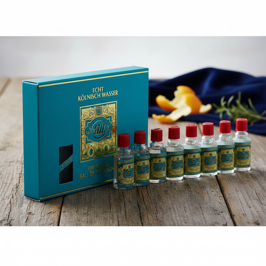 4711 by 4711 Gift Set -- Includes Ten (10) Travel size Eau De Cologne .10 oz in a gift box (Men)