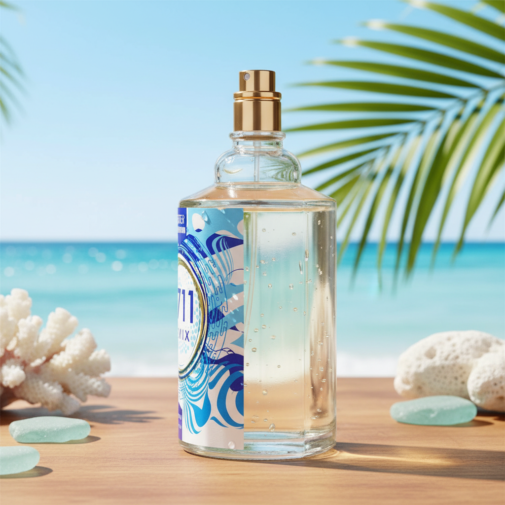 4711 Remix Sparkling Island by 4711 Eau De Cologne Spray (Unisex Tester) 3.4 oz (Men)