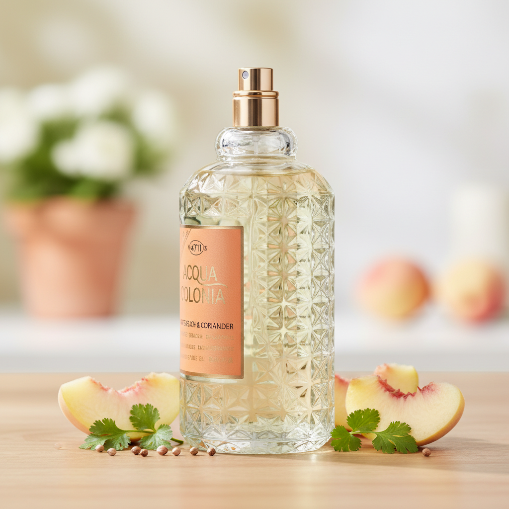 4711 Acqua Colonia White Peach & Coriander by 4711 Eau De Cologne Spray (Unisex Tester) 5.7 oz (Women)