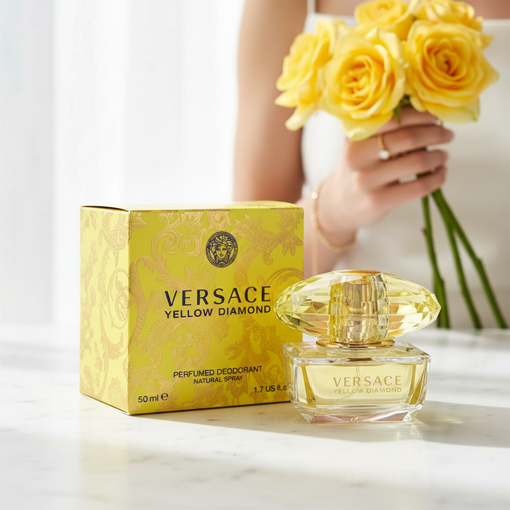 Versace Yellow Diamond by Versace Deodorant Spray 1.7 oz (Women)