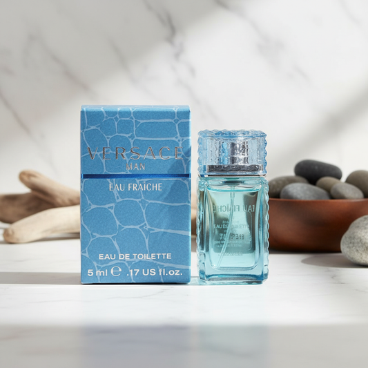 Versace Man by Versace Mini Eau Fraiche .17 oz (Men)