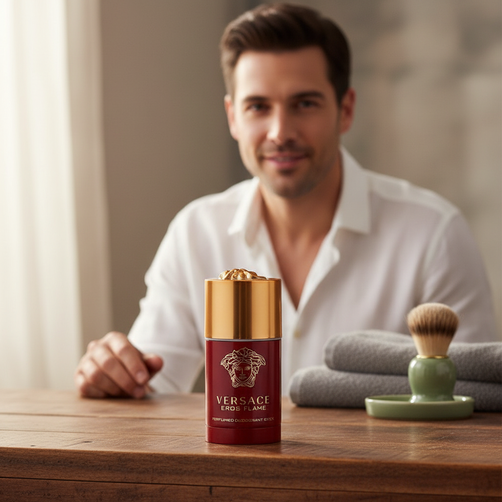 Versace Eros Flame by Versace Deodorant Stick 2.5 oz (Men)