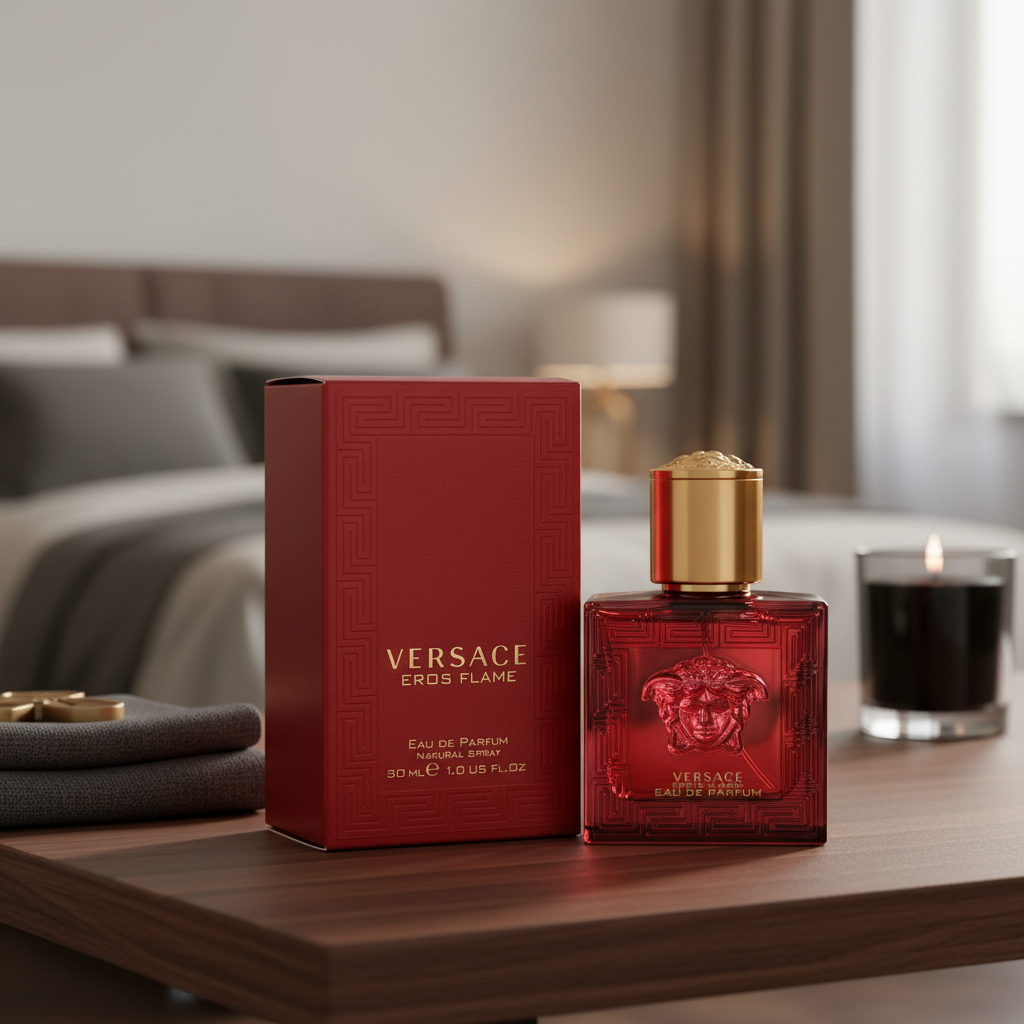Versace Eros Flame by Versace Eau De Parfum Spray 1 oz (Men)