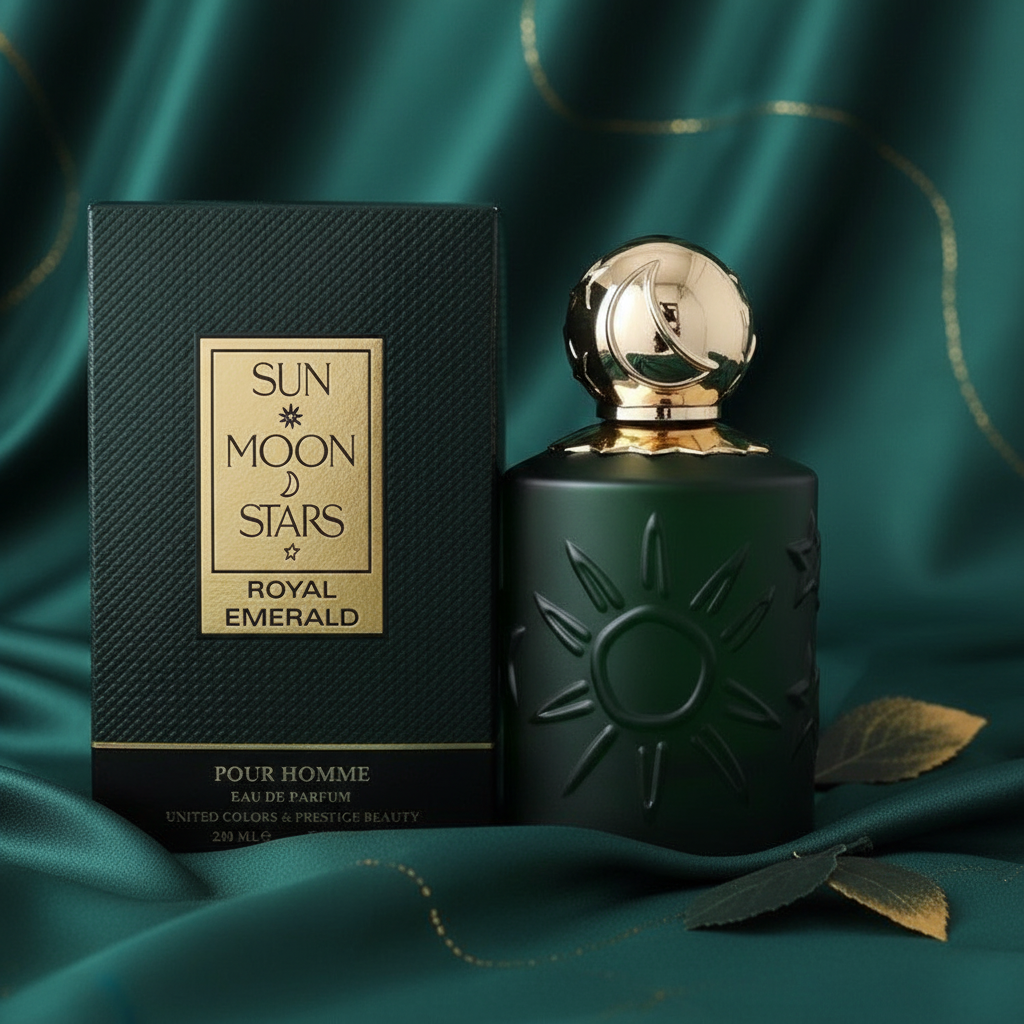 Sun Moon Stars Royal Emerald by Karl Lagerfeld Eau De Parfum Spray 3.3 oz (Men)