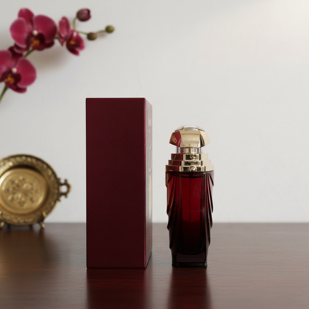 Afnan Faten Maroon by Afnan Eau De Parfum Spray (Unisex) 3.4 oz (Women)