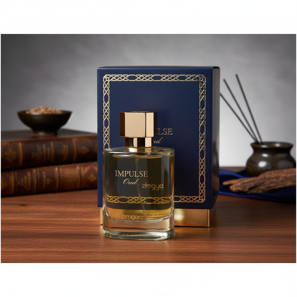 Afnan Zimaya Impulse Oud by Afnan Eau De Parfum Spray (Unisex) 3.4 oz (Men)