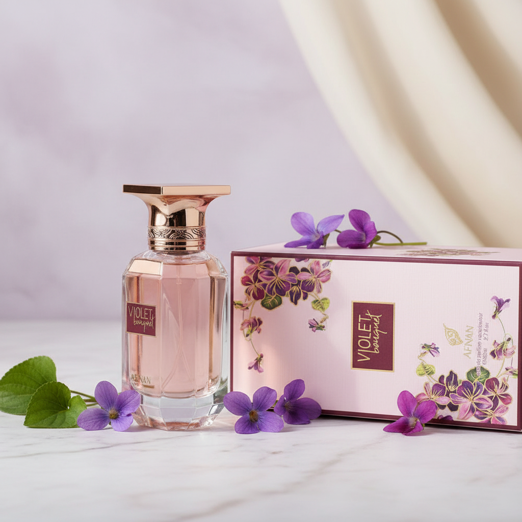 Afnan Violet Bouquet by Afnan Eau De Parfum Spray 2.7 oz (Women)