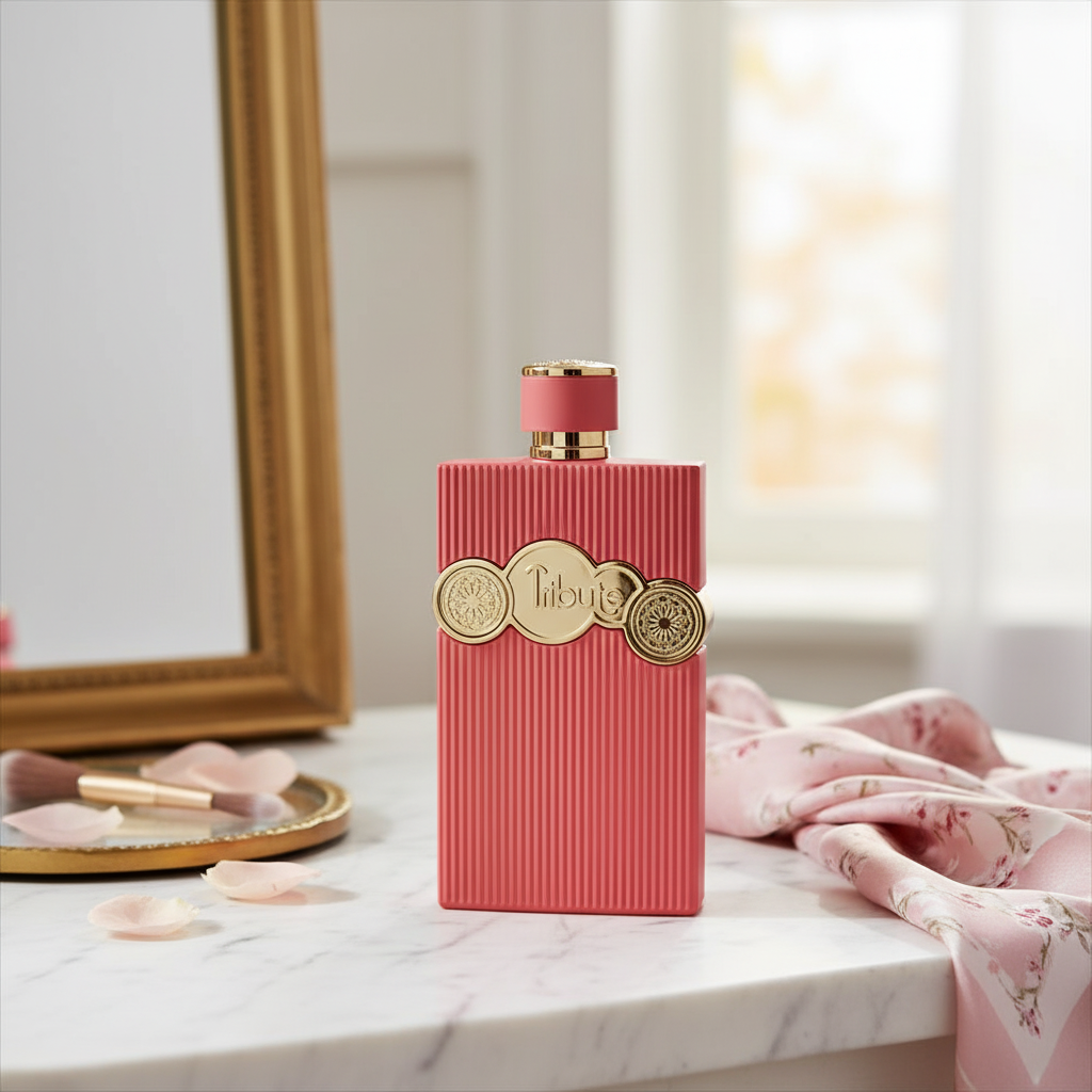 Afnan Tribute Pink by Afnan Eau De Parfum Spray 3.4 oz (Women)
