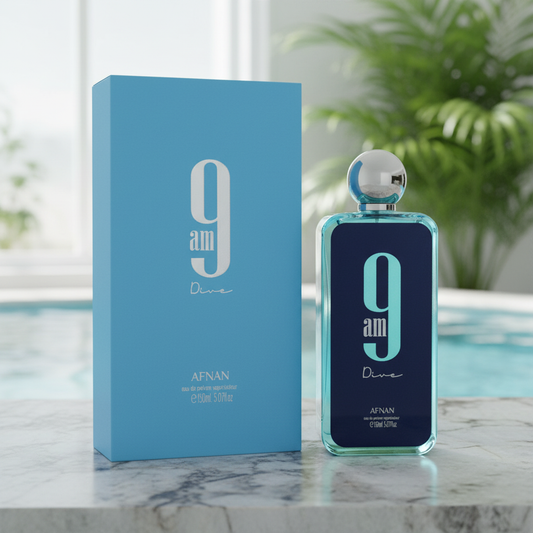 Afnan 9Am Dive by Afnan Eau De Parfum Spray (Unisex) 5.07 oz (Men)