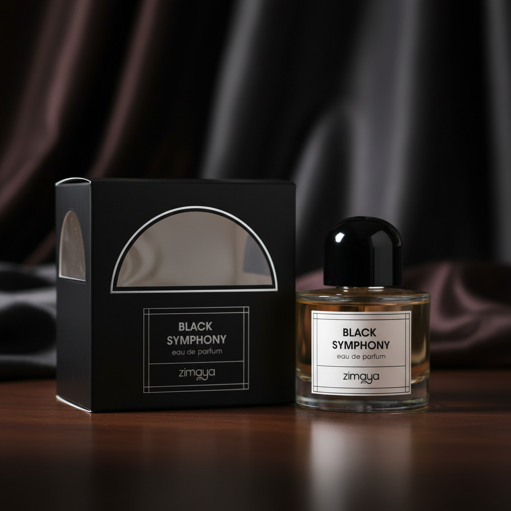 Afnan Zimaya Black Symphony by Afnan Eau De Parfum Spray (Unisex) 3.4 oz (Men)