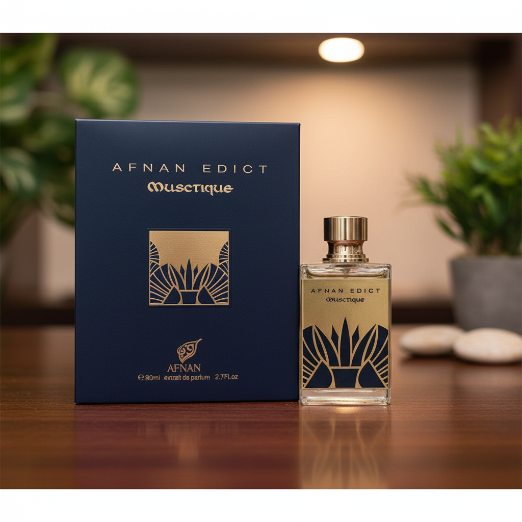 Afnan Edict Musctique by Afan Extrait De Parfum Spray (Unisex) 2.7 oz (Women)
