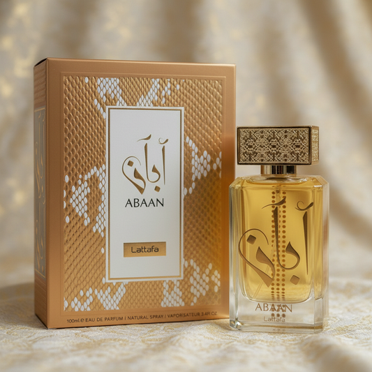 Lattafa Abaan by Lattafa Eau De Parfum Spray (Unisex) 3.4 oz (Men)