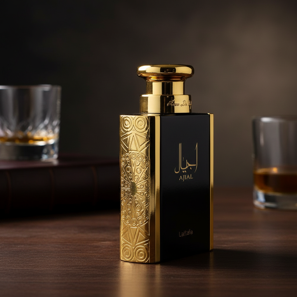 Lattafa Ajial by Lattafa Eau De Parfum Spray 3.4 oz (Men)