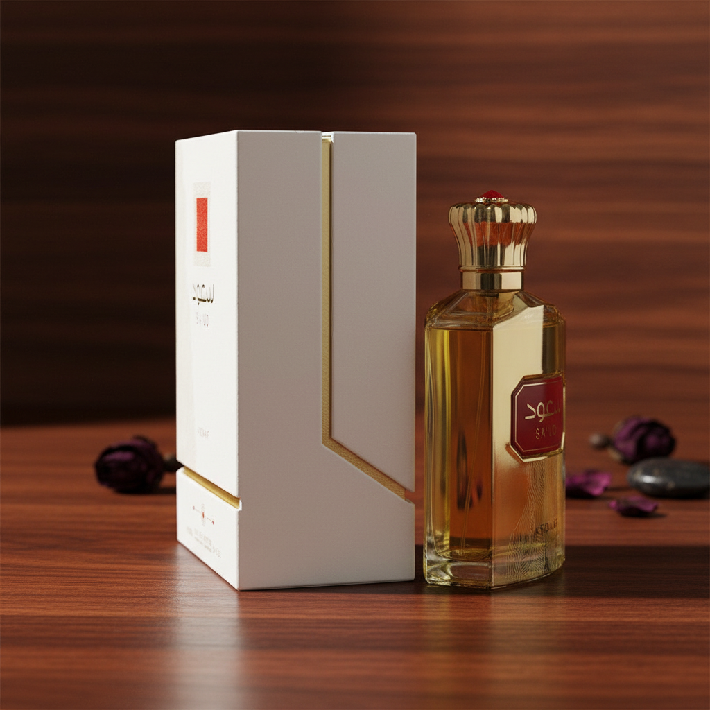 Lattafa Asdaaf Sa'ud by Lattafa Eau De Parfum Spray (Unisex) 3.4 oz (Women)