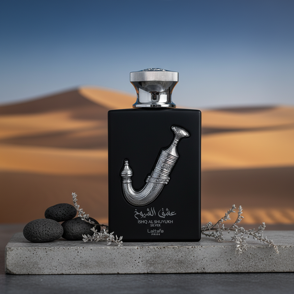 Lattafa Pride Ishq Al Shuyukh Silver by Lattafa Eau De Parfum Spray (Unisex) 3.4 oz (Men)