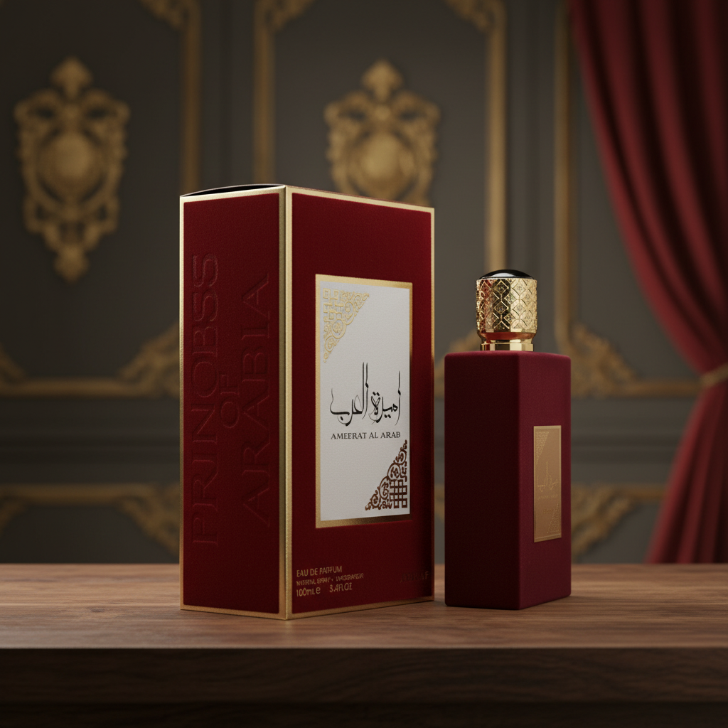 Lattafa Asdaaf Ameerat Al Arab by Lattafa Eau De Parfum Spray (Unisex) 3.4 oz (Men)