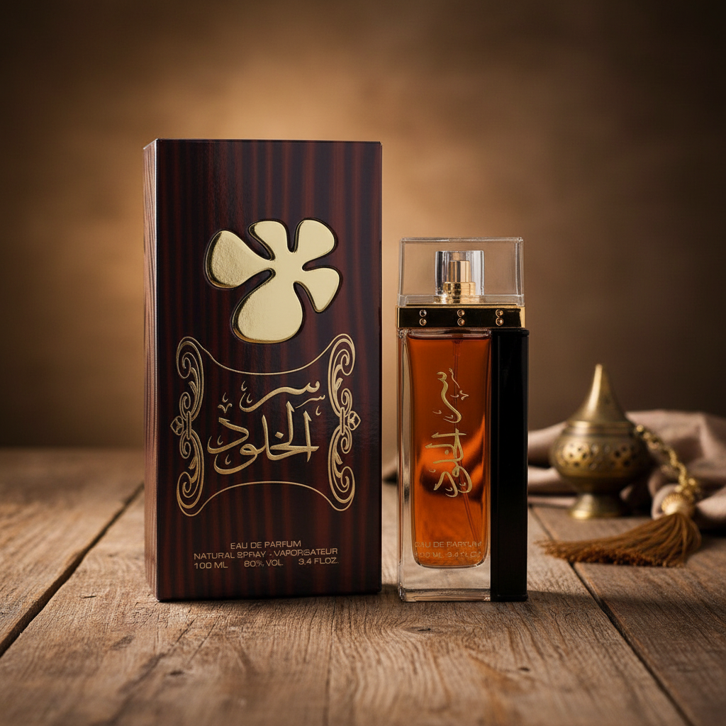 Lattafa Ser Al Khulood by Lattafa Eau De Parfum Spray (Unisex) 3.4 oz (Men)