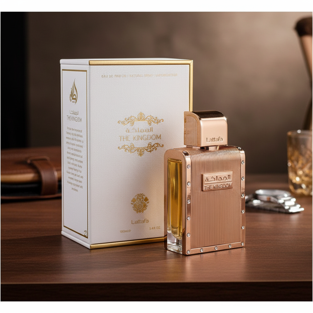 Lattafa The Kingdom by Lattafa Eau De Parfum Spray 3.4 oz (Men)