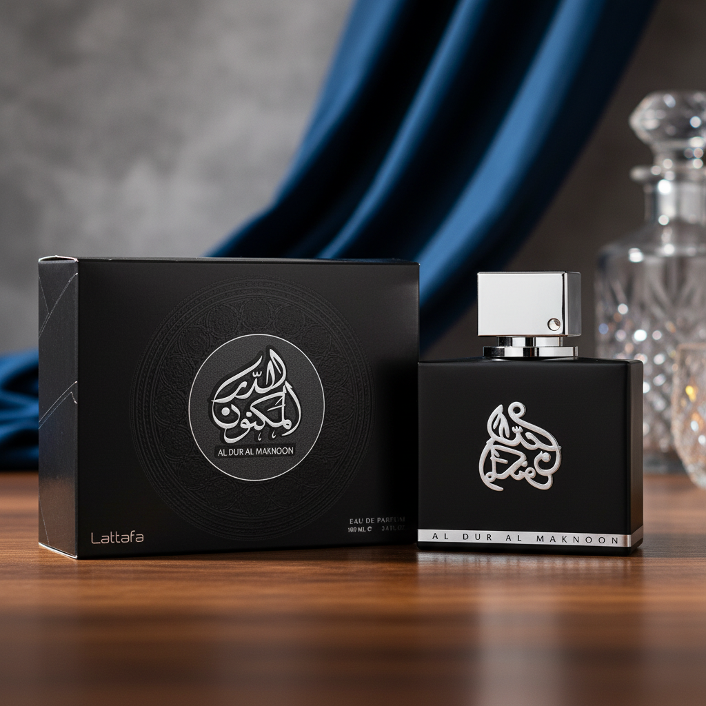 Lattafa Al Dur Al Maknoon Silver by Lattafa Eau De Parfum Spray (Unisex) 3.4 oz (Men)