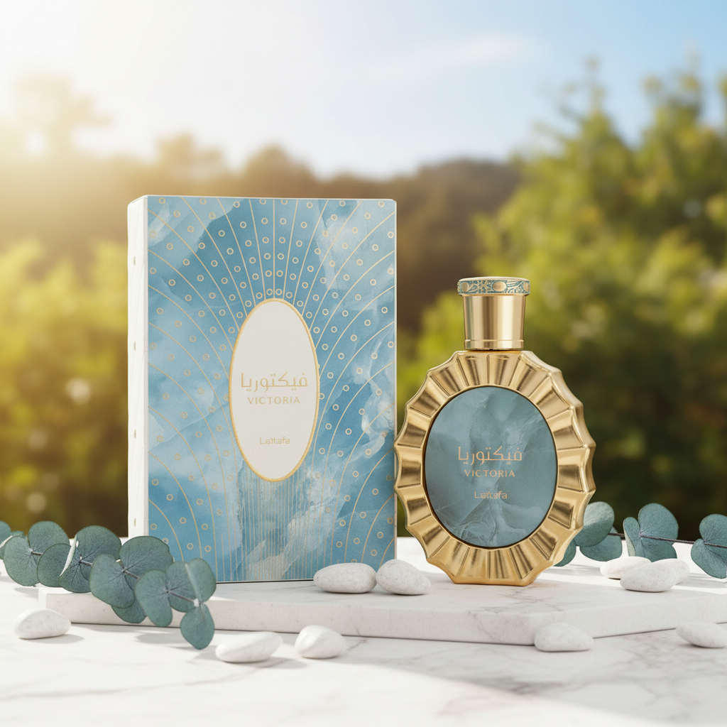 Lattafa Victoria by Lattafa Eau De Parfum Spray (Unisex) 3.4 oz (Women)