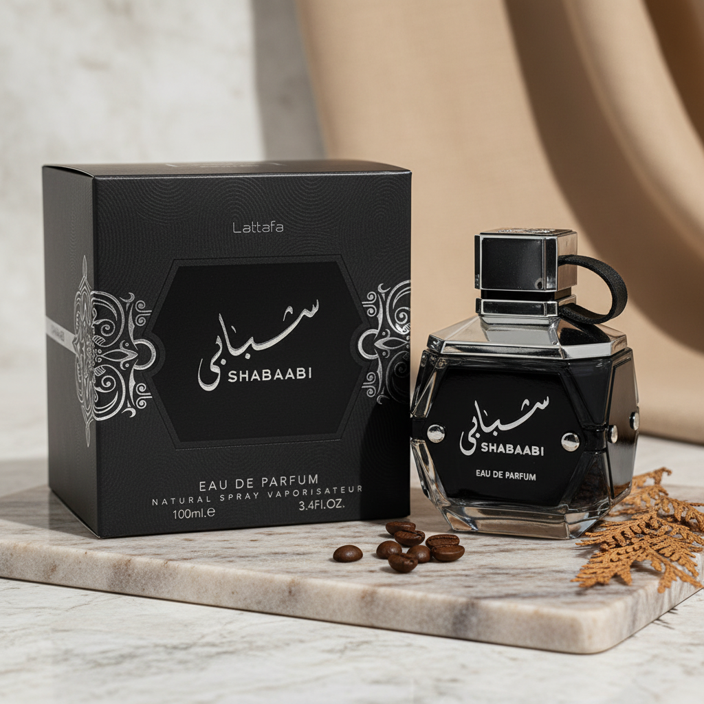 Lattafa Shabaabi by Lattafa Eau De Parfum Spray (Unisex) 3.4 oz (Men)