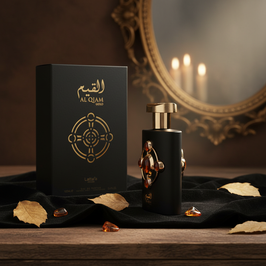 Lattafa Pride Al Qiam Gold by Lattafa Eau De Parfum Spray (Unisex) 3.4 oz (Men)