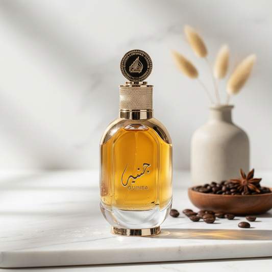 Lattafa Guinea by Lattafa Eau De Parfum Spray (Unisex) 3.4 oz (Men)