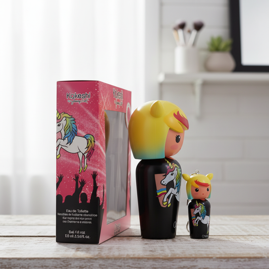 Kokeshi Cheery by Kokeshi Eau De Toilette Spray + Free Key Ring Mini EDT Spray 1.7 oz (Women)