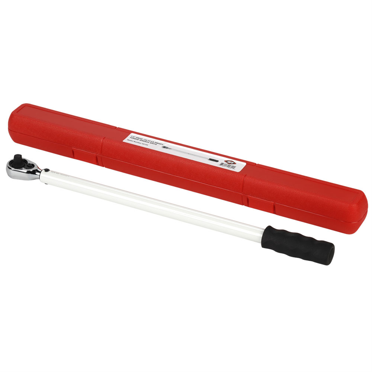 American Forge & Foundry Torque Wrench - 1/2" Drive - Preset - 120 65 Ft/Lbs (163 Nm) - White