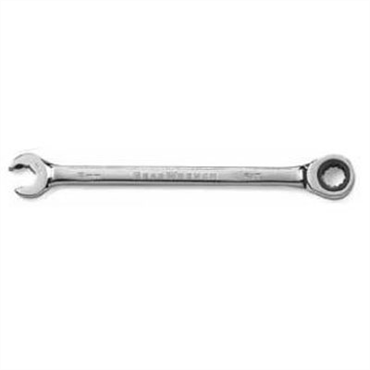 GearWrench 19mm 72-Tooth 12 Point Open End Ratcheting Combination Wrench