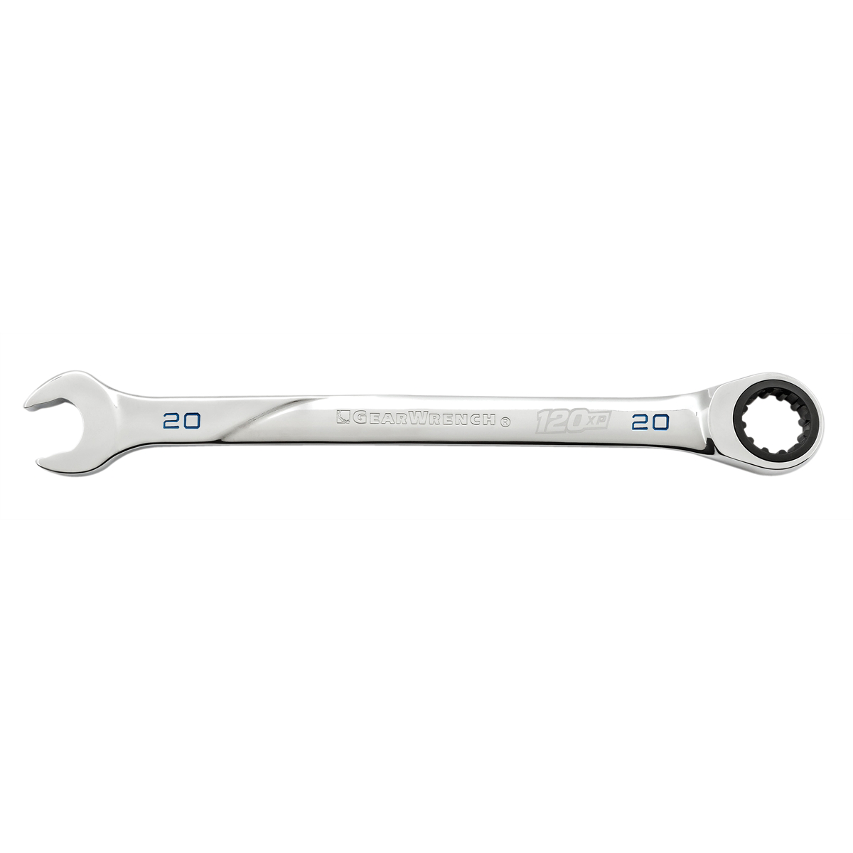 GearWrench 20mm 120XP Universal Spline XL Ratcheting Combination Wrench