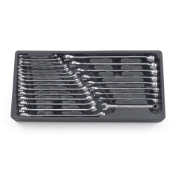 GearWrench 24 Piece 12 Point Long Pattern Combination SAE/Metric Wrench Set