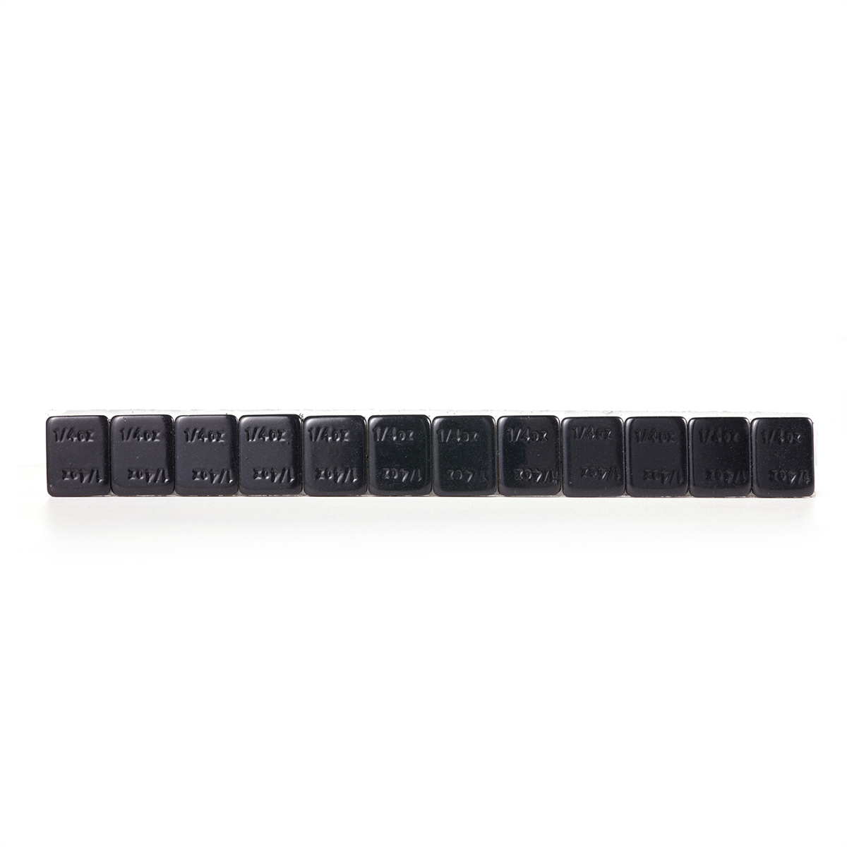 Tire Mechanic's Resource .25oz Segment Standard Profile Black Steel Tape Wheel Weights (48 strips)