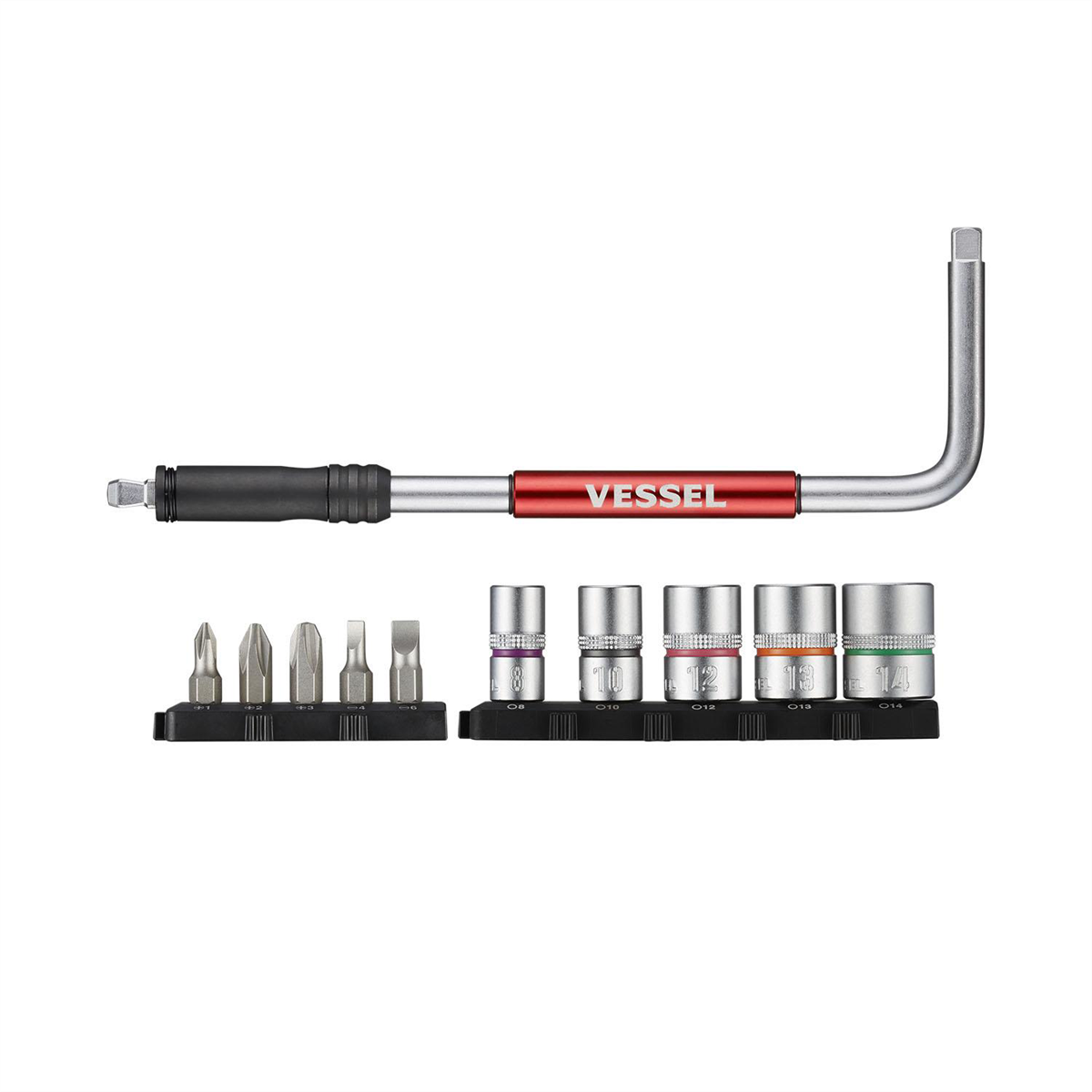 VESSEL 2 Way -Speed L Handle, 11pc Set