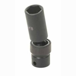 Soc 8mm 3/8d imp univ 6pt dp blk