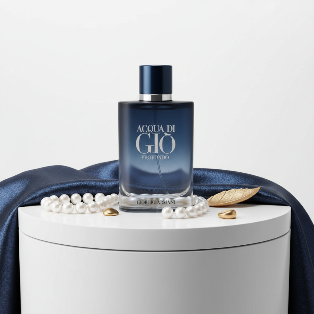 Acqua Di Gio Profondo by Giorgio Armani Eau De Parfum Spray Refillable 3.3 oz (Men)