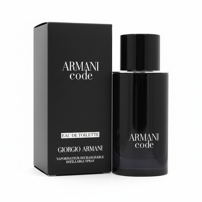 Armani Code by Giorgio Armani Eau De Toilette Spray Refillable 2.5 oz (Men)