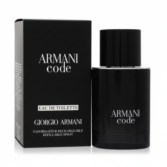 Armani Code by Giorgio Armani Eau De Toilette Spray Refillable 1.7 oz (Men)